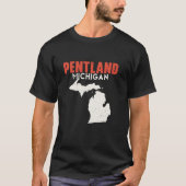 Pentland Michigan Verenigde Staten Verenigde State T-shirt (Voorkant)