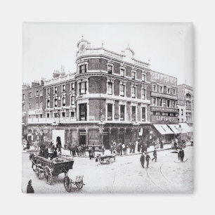 Pentonville Road scene, Islington, Londen Magneet