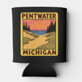  Pentwater Michigan Blikjeskoeler (Achterkant)