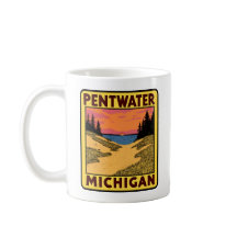  Pentwater Michigan Coffee Mok