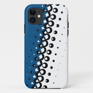 Penumbra Ivory (blauw) iPhone Case