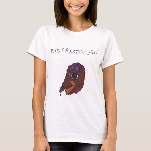 Penut Booter & Jam T-shirt (Voorkant)