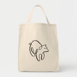 Penwork kalligrafisch Beer Tote Bag