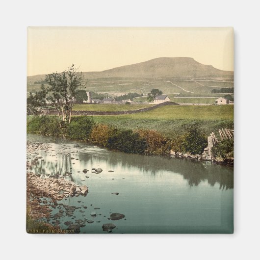 Penyghent, Yorkshire, Engeland Magneet (Voorkant)