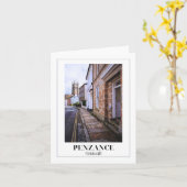 Penzance, Cornwall Kaart (Gele Bloem)