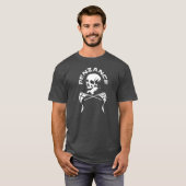 Penzance Cornwall Skull & Crossbones T-shirt (Voorkant volledig)