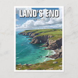 Penzance Land's End reizen naar Engeland Briefkaart