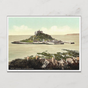 Penzance, St. Michael's Mount, Cornwall, England Briefkaart