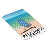 Penzance strand Devon vintage reisposter Magneet (Rechterzijde)