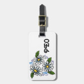 PEO-Bagagelabel Bagagelabel (Voorkant verticaal)