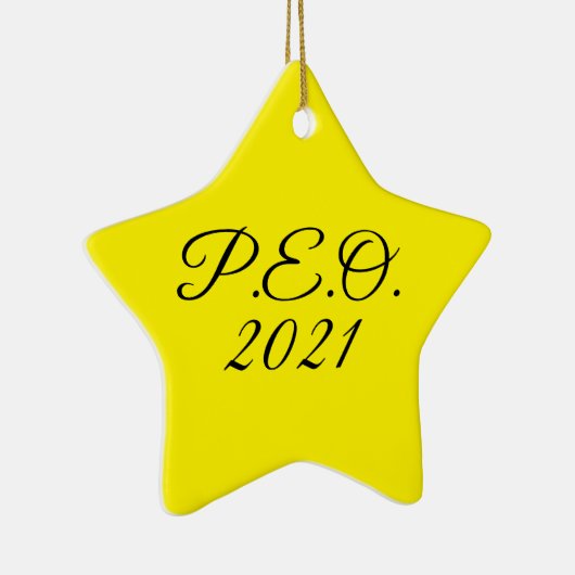 PEO Star Ornament 2021 (Rechts)