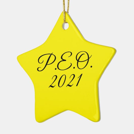 PEO Star Ornament 2021 (Links)