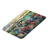 Peonies, 1887 Claude Monet cool, oud, master Magneet (Linkerzijde)