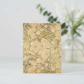 Peonies 1897 briefkaart (Staand voorkant)