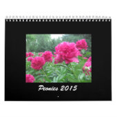 Peonies 2015 Agenda Kalender (Hoes)