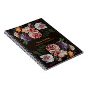 Peonies 3 Memorial of Funeral Guest Book Notitieboek (Rechterzijde)