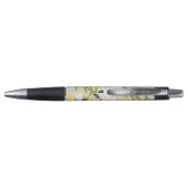 Peonies Aangepaste pen - Emmy Rubber grip Pen (Achterkant)
