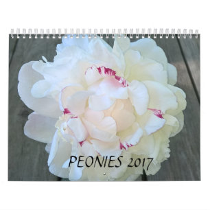 Peonies Agenda 2017 Kalender