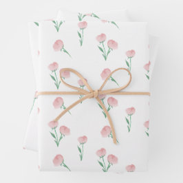 Peonies alsjeblieft Gift Wrap Inpakpapier Vel
