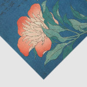 Peonies and Canary, 1834 by Katsushika Hokusai Tissuepapier (Detail)