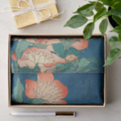 Peonies and Canary, 1834 by Katsushika Hokusai Tissuepapier (Geschenk)