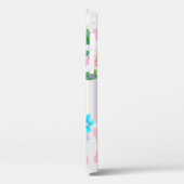 Peonies and forget-me-nots. Seamless backgroundart Case-Mate iPhone Case (Achterkant / Links)