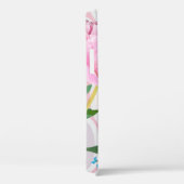 Peonies and forget-me-nots. Seamless backgroundart Case-Mate iPhone Case (Achterkant / Rechts)