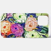Peonies Arrangement iPhone / iPad case (Achterkant (horizontaal))