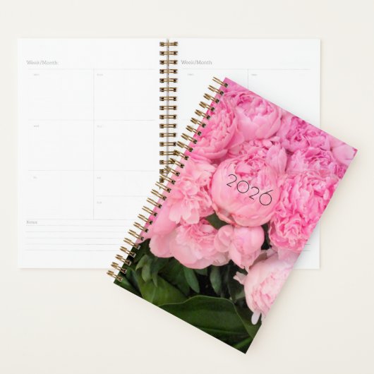 Peonies at the Plaza 2026 Planner (Display)
