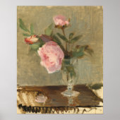 Peonies - Berthe Morisot Fine Art Poster (Voorkant)