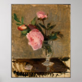 Peonies Berthe Morisot Fine Art Poster (Voorkant)