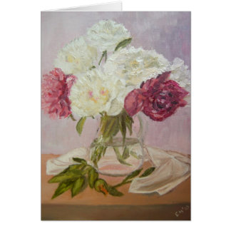 Peonies - Briefkaart