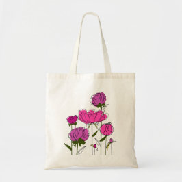 Peonies Budget Tas