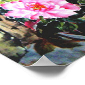 Peonies&Butterflies/Double Happiness Weddenschap G Poster (Hoek)