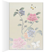 Peonies & Butterflies Dubbelgeluk bruiloft (Binnen (Rechts))