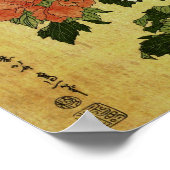 Peonies & Butterflies Hokusai Poster (Hoek)