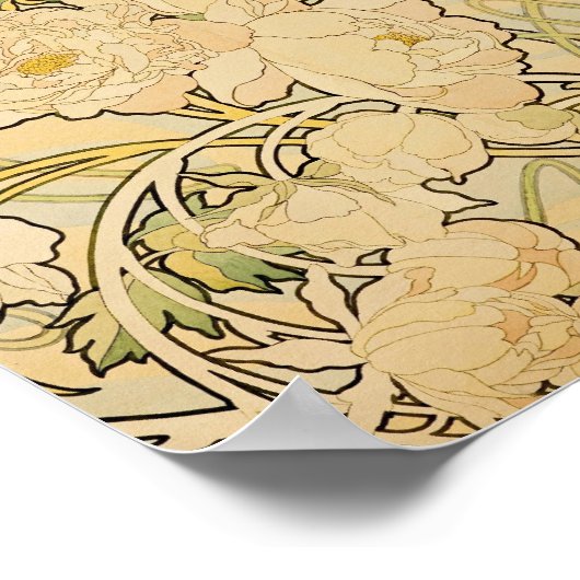 Peonies c1897 poster (Hoek)