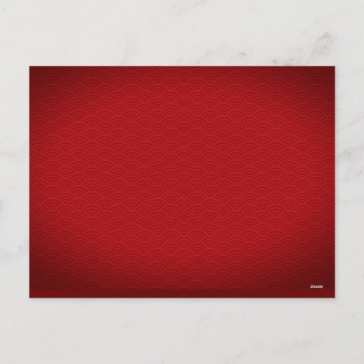 Peonies China Tiger Year 2022 Add Photo HpC Feestdagenkaart (Achterkant)