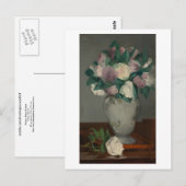 Peonies, Édouard Manet Briefkaart (Voorkant / Achterkant)