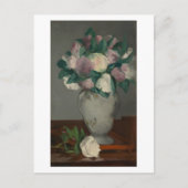 Peonies, Édouard Manet Briefkaart (Voorkant)