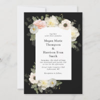 Peonies en Anemones die weduwschap uitnodigen