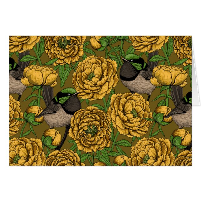 Peonies en Peonies (Voorkant Horizontaal)