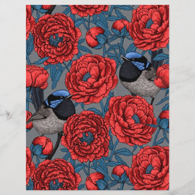 Peonies en Peonies (Voorkant)