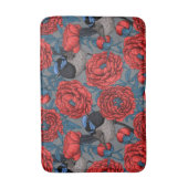 Peonies en Peonies Badmat (Voorkant Verticaal)