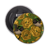 Peonies en Peonies Button Flesopener (Voorkant)