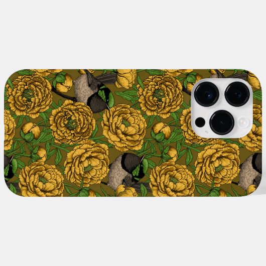 Peonies en Peonies Case-Mate iPhone Case (Achterkant (horizontaal))