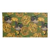 Peonies en Peonies Kussensloop (Achterkant-Rechts)