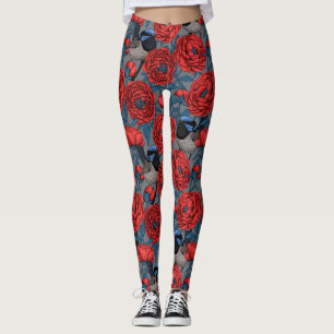 Peonies en Peonies Leggings