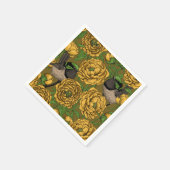 Peonies en Peonies Servet (Hoek)