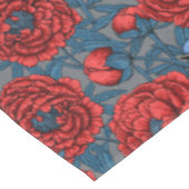 Peonies en Peonies Tafelkleed (Gekanteld)